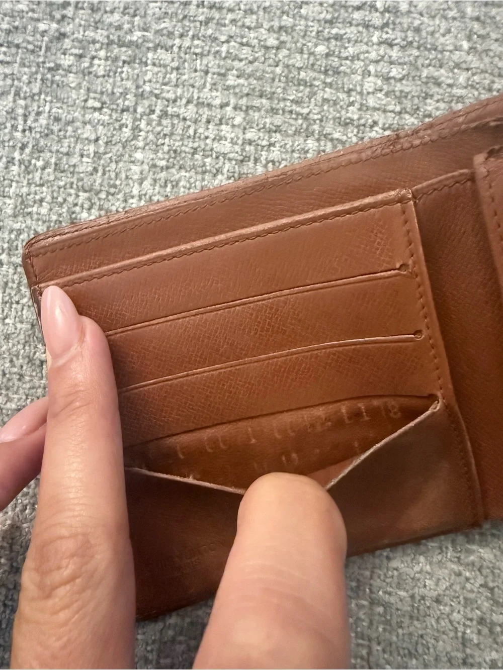 Louis Vuitton Monogram Canvas Men's Wallet in Brown and Gold